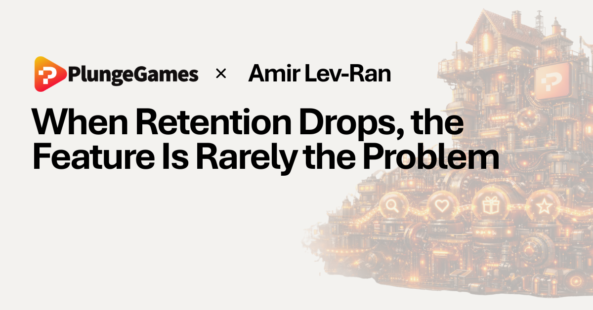 When Retention Drops, the Feature Is Rarely the Problem