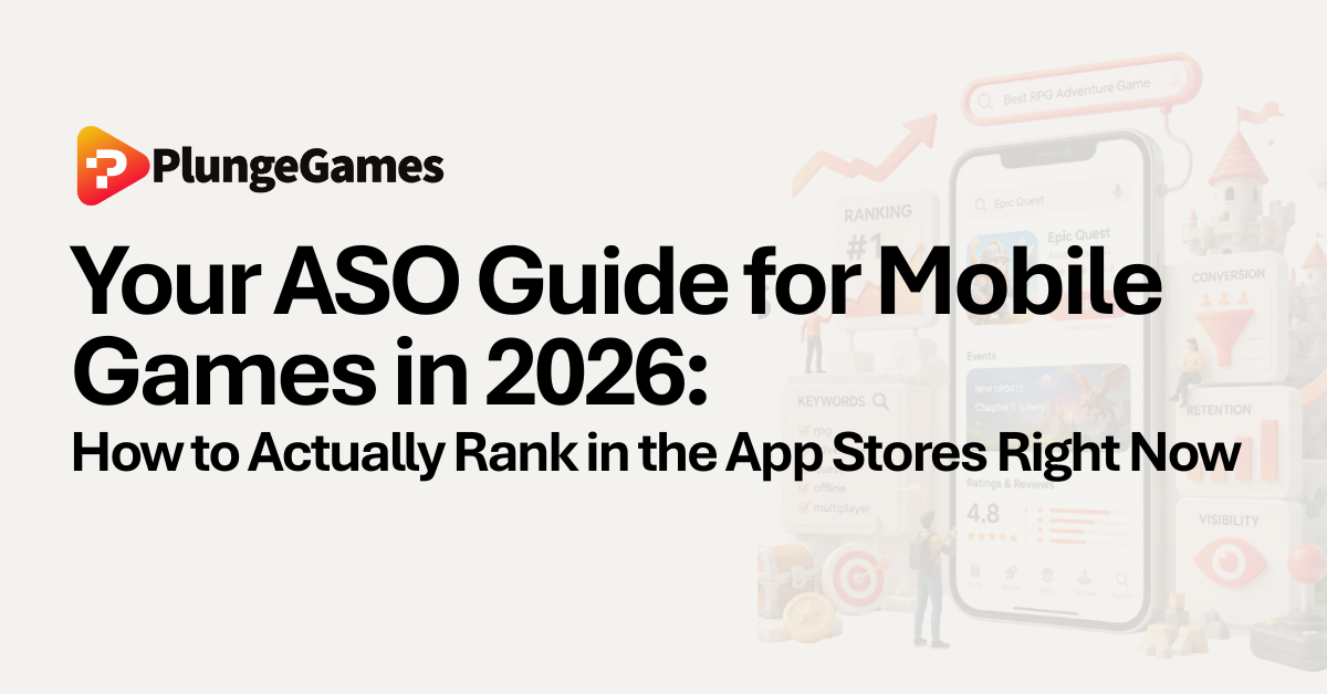 Your ASO Guide for Mobile Games in 2026: How to Actually Rank in the App Stores Right Now